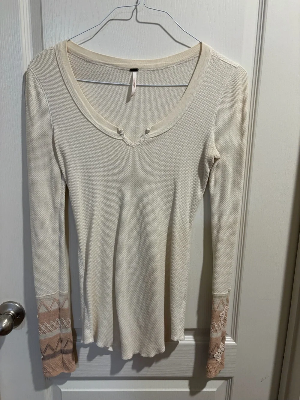 FREE PEOPLE kombucha thermal top